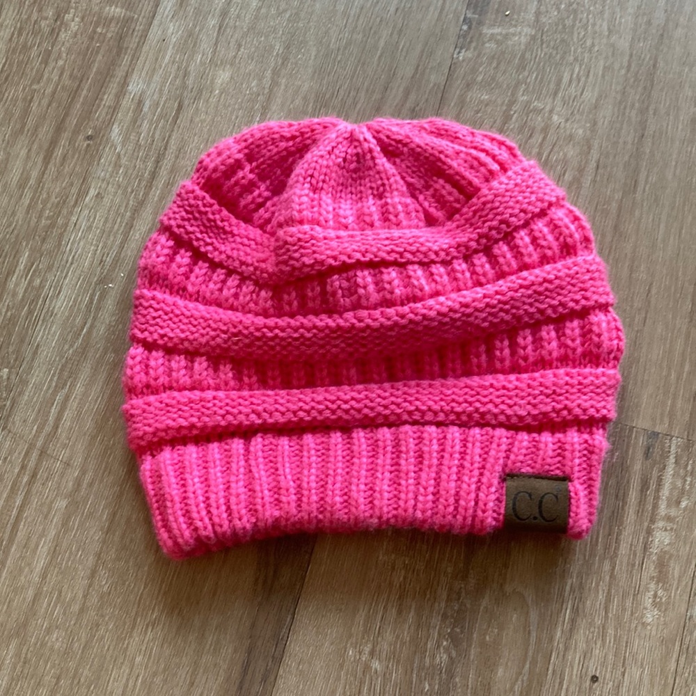 NWOT Bright Pink C.C. Hat